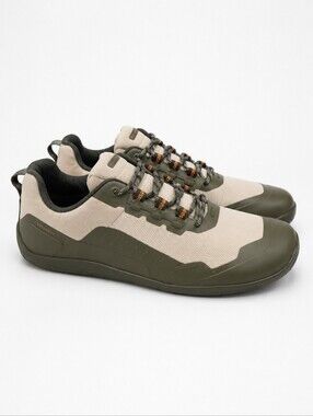 Groundies Men’s Barefoot Sneakers Olive Beige EU 43 US 10 NWT